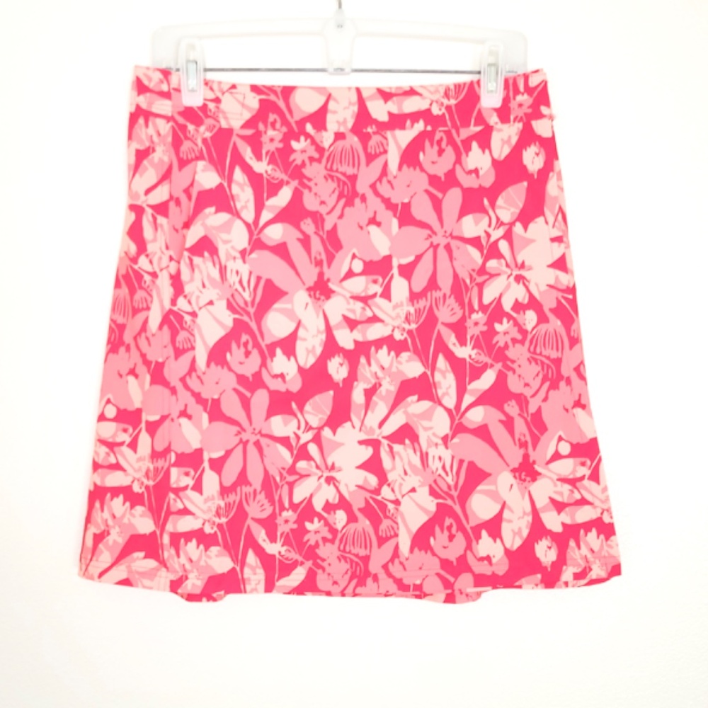 NWOT RipSkirt Hawaii Wrap Skirt Camo Floral Pink - M